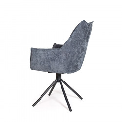 Fred Swivel Dining Chair Anthracite